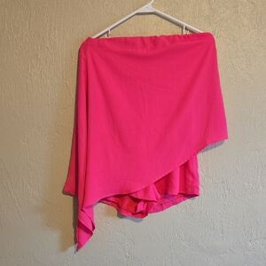Superdown Hot Pink Jumpsuit size Small Strapless Romper